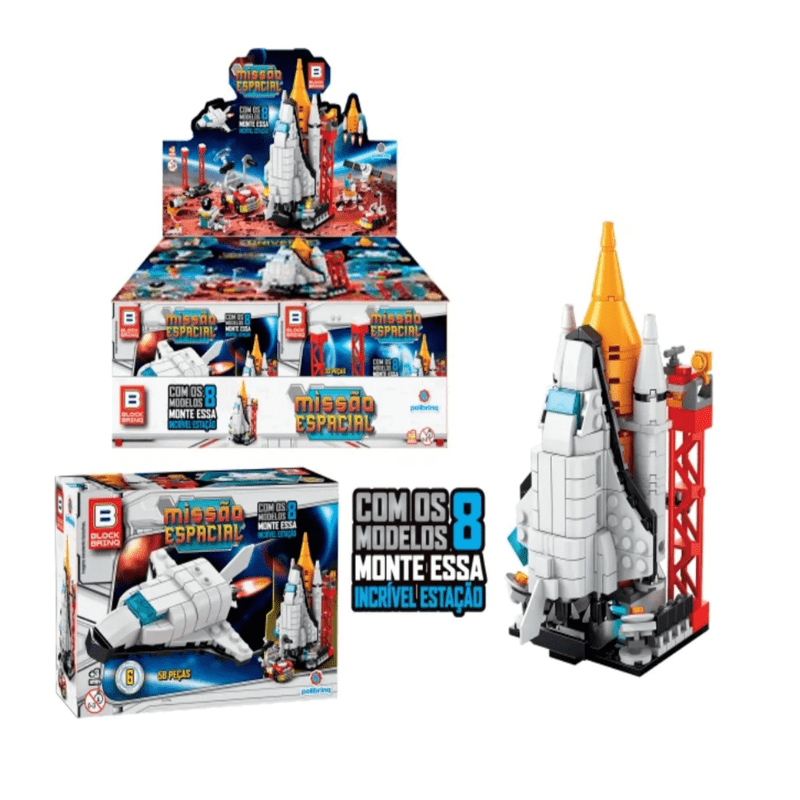 Blocos de Montar - Missão Espacial