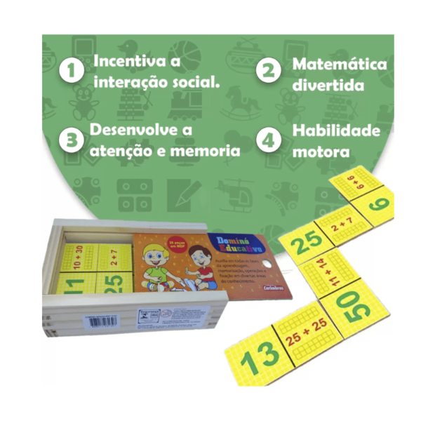 Dominó Educativo - Adição - Imagem 2