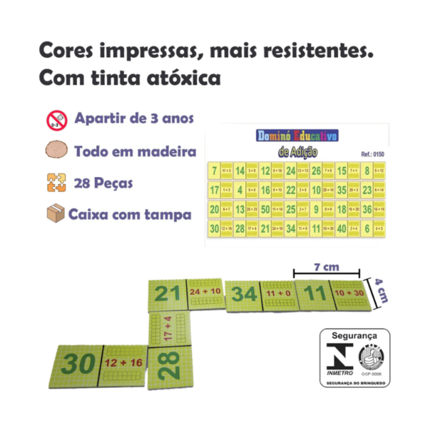Dominó Educativo - Adição - Imagem 3