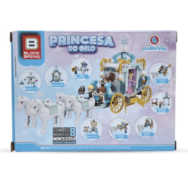 Blocos de Montar Princesas do Gelo - Imagem 3