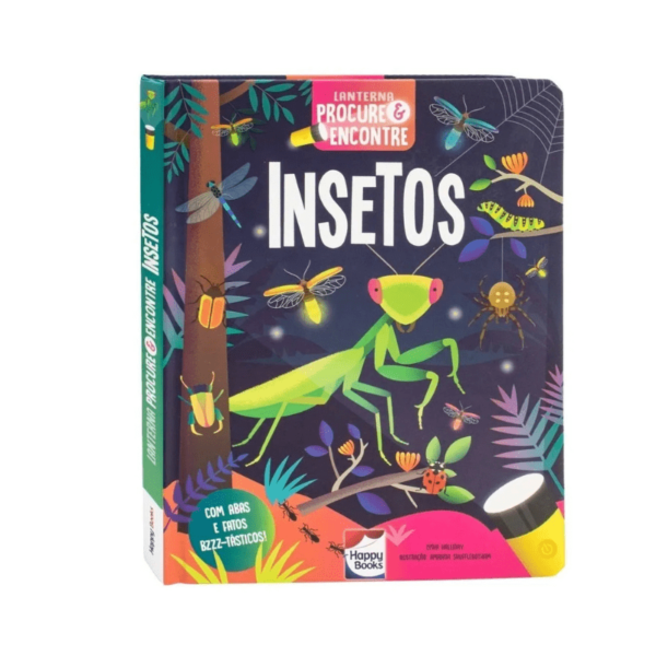 Livro Lanterna Procure e Encontre Insetos