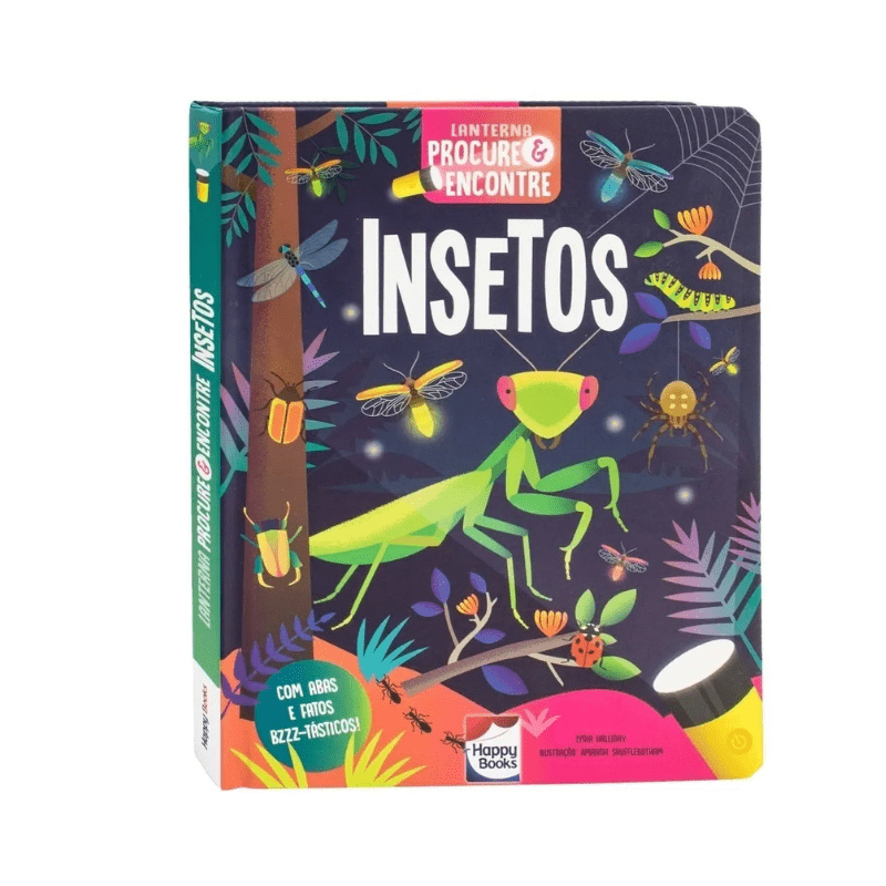 Livro Lanterna Procure e Encontre Insetos