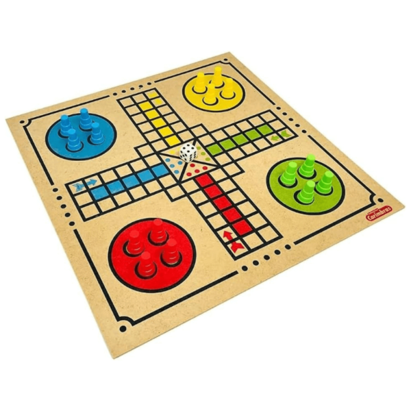 Jogo 4 em 1 - Xadrez, Ludo, Trilha e Dama - Imagem 2