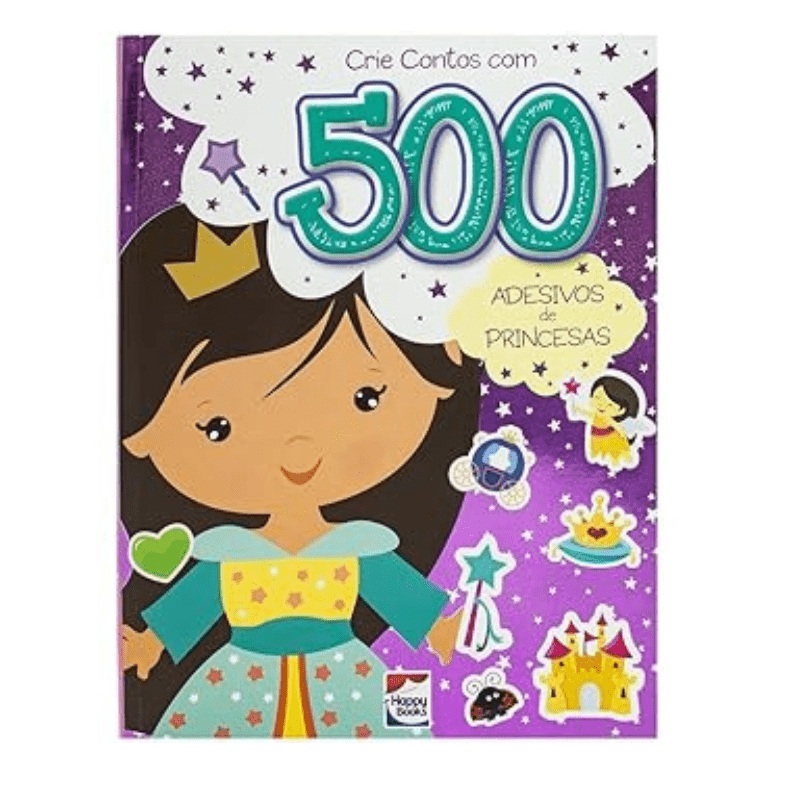 Crie Contos com 500 Adesivos: Princesas