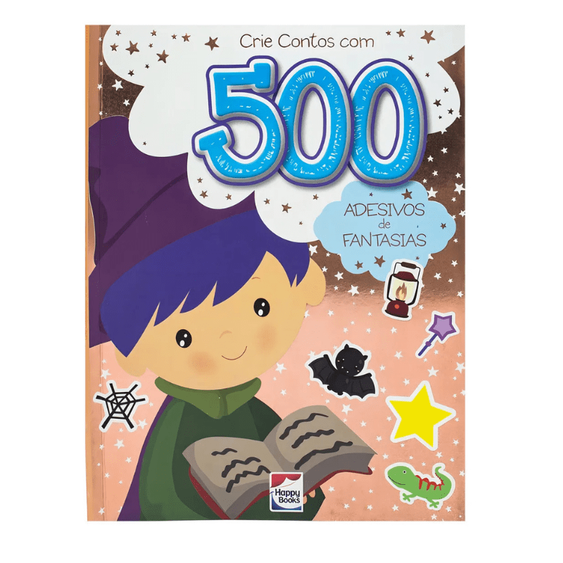 Crie Contos Com 500 Adesivos: Fantasias