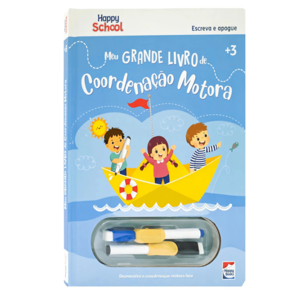 Escreva e Apague - Meu Grande Livro de Coordenação Motora