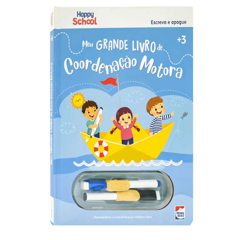 Escreva e Apague - Meu Grande Livro de Coordenação Motora