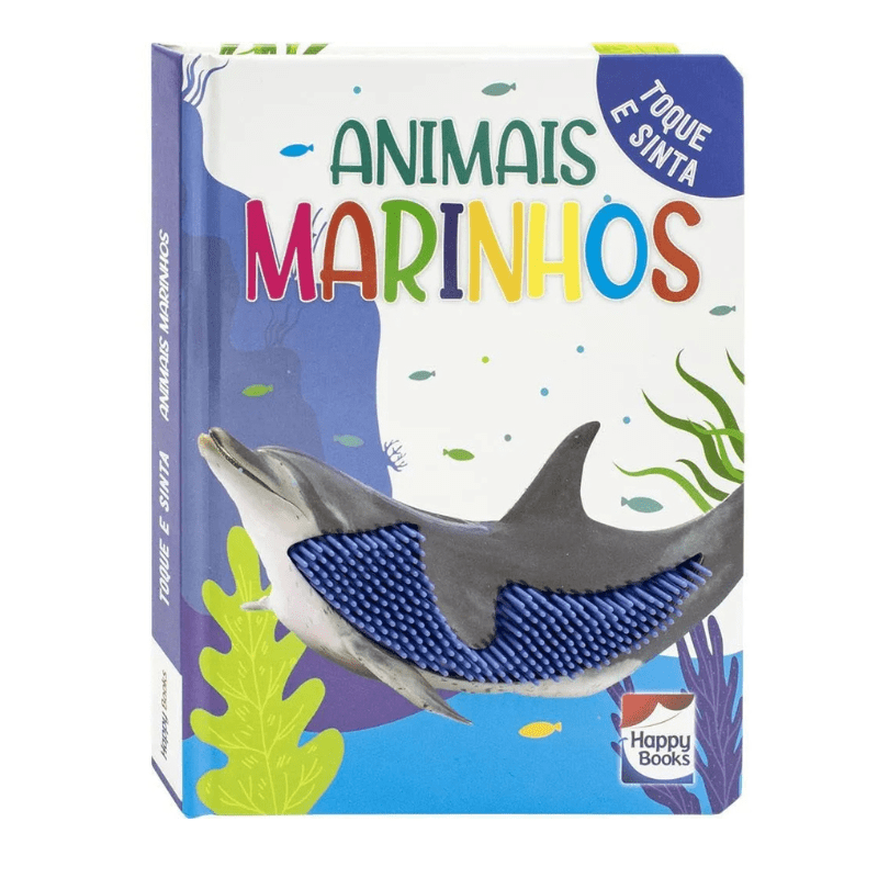 Livro Toque e Sinta - Animais Marinhos