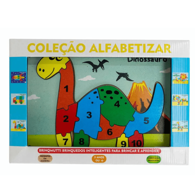 Coleção Alfabetizar Dinossauro