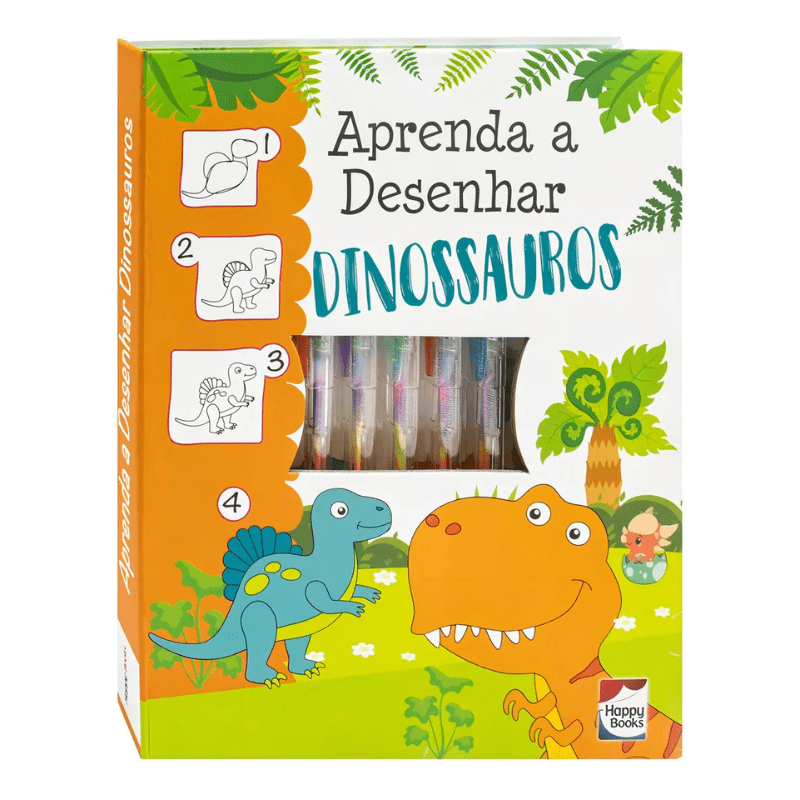Aprenda a desenhar: Dinossauros