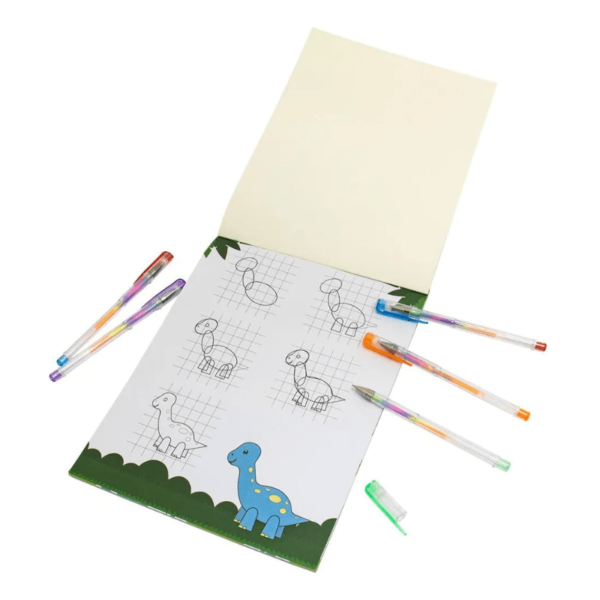Aprenda a desenhar: Dinossauros - Imagem 2