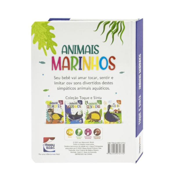 Livro Toque e Sinta - Animais Marinhos - Imagem 4