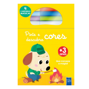 Pinte e Descubra Cores: Cachorro