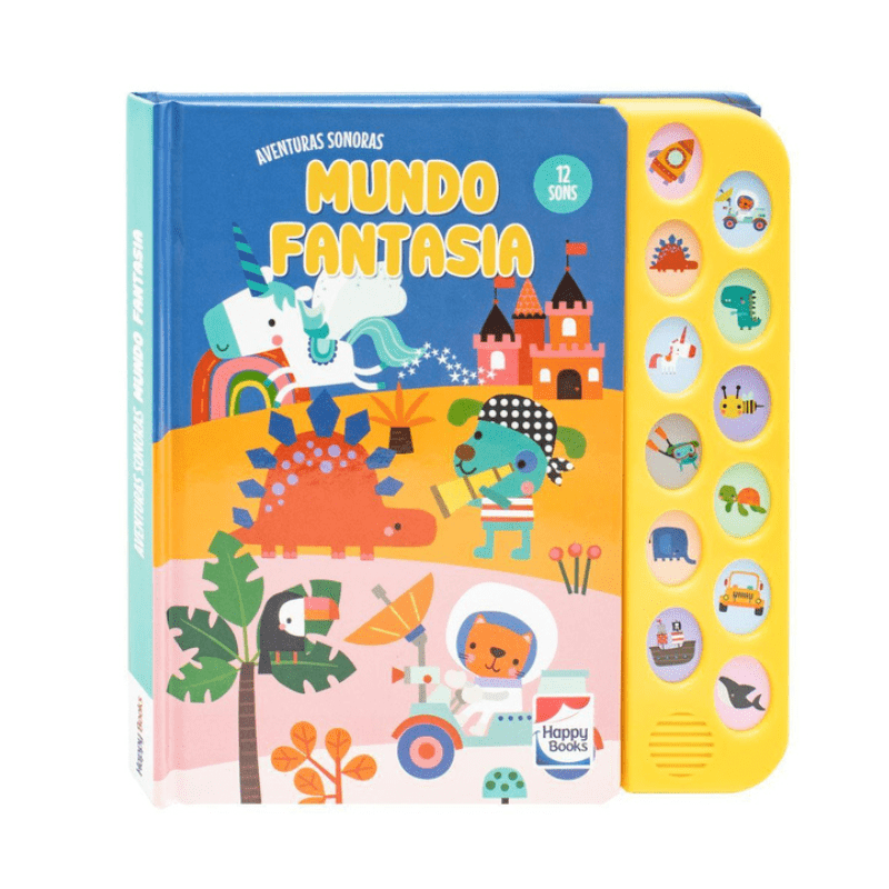 Livro Aventuras Sonoras: Mundo Fantasia