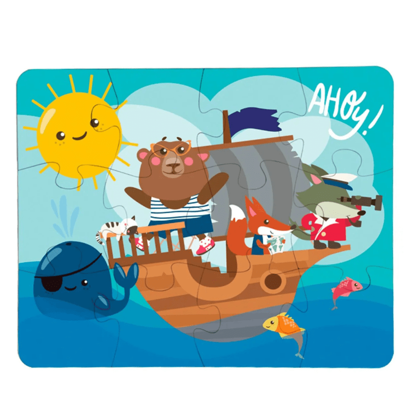 Quebra-Cabeça Gigante Piratas - Imagem 2