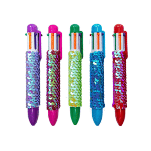 Caneta Multicolorida Paetê