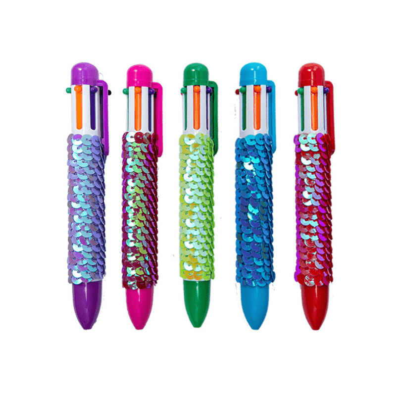 Caneta Multicolorida Paetê
