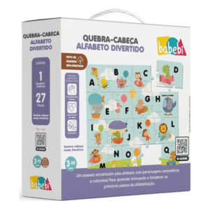 Quebra-Cabeça Alfabeto Divertido