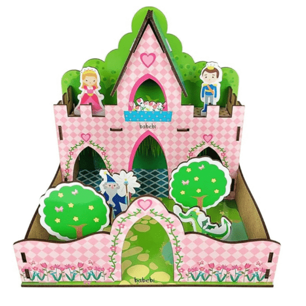 Quebra-Cabeça 3D Castelo - Imagem 2