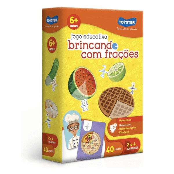 Jogo Brincando com Frações