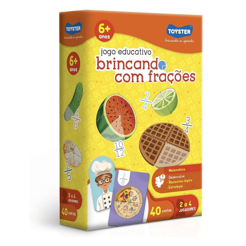 Jogo Brincando com Frações