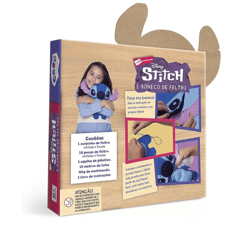 Stitch Boneco de Feltro - Imagem 2