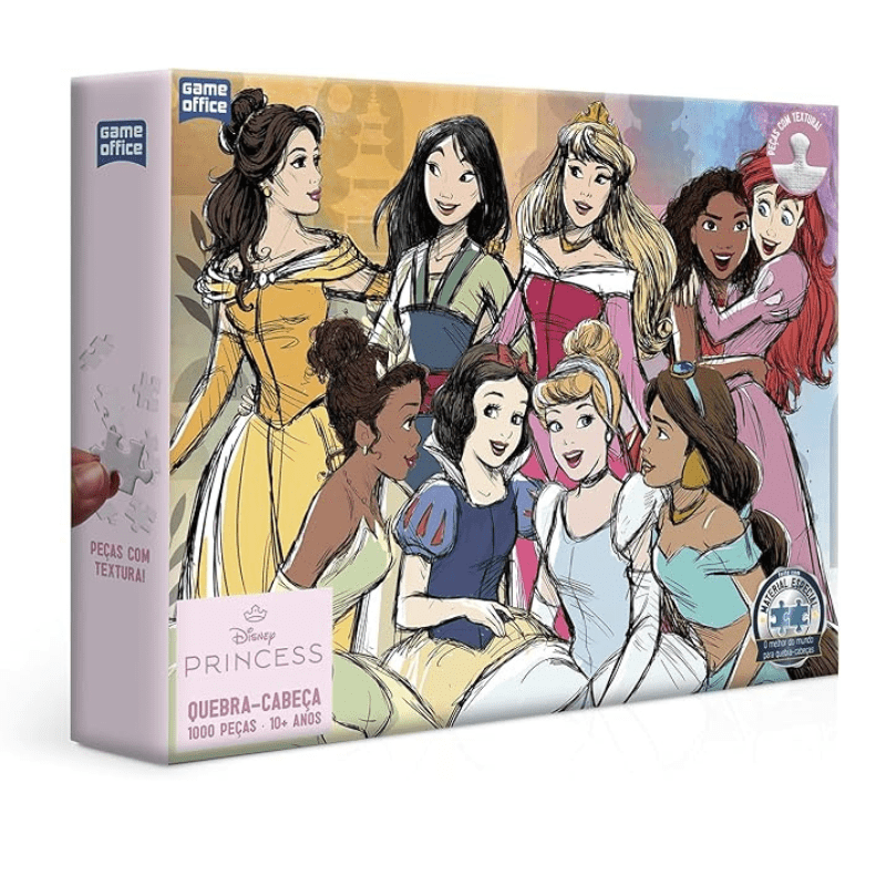 Quebra-Cabeça Princesas 1000 Peças
