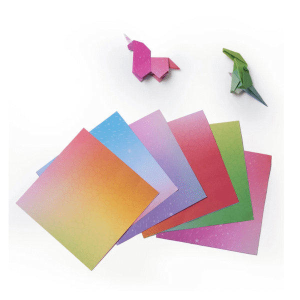 Livro dos Bichinhos de Origami - Dino e Unicórnio - Imagem 3