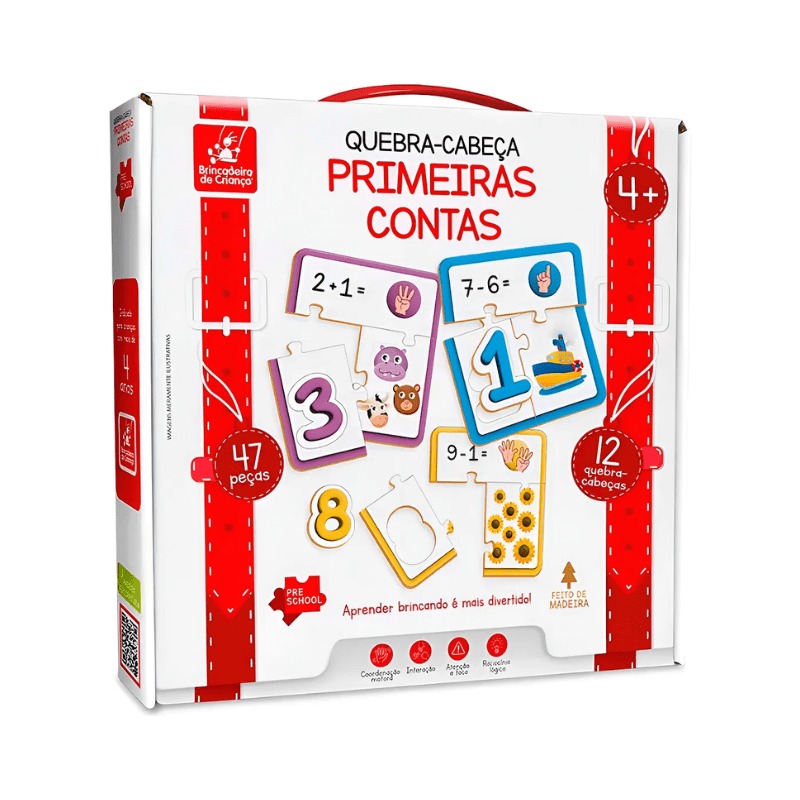 Quebra-Cabeça Primeiras Contas