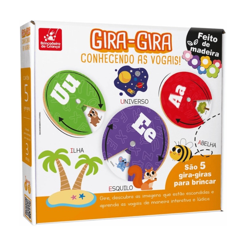 Gira Gira Conhecendo as Vogais
