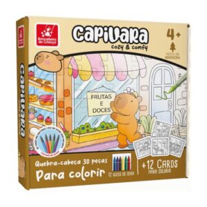 Quebra-Cabeça Capivara