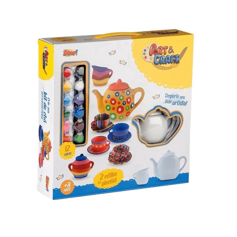 Art e Craft - Conjunto de Chá