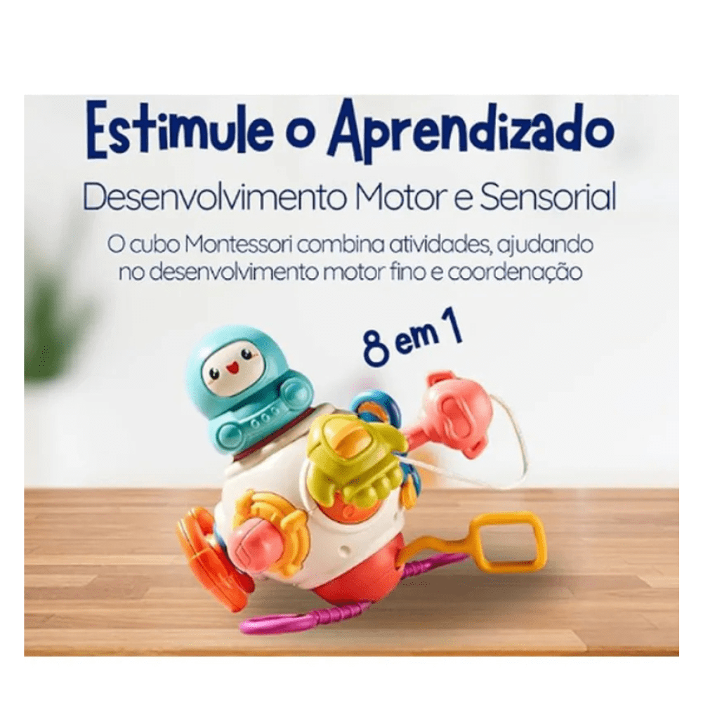 Chocalho Astronauta Multissensorial - Imagem 2