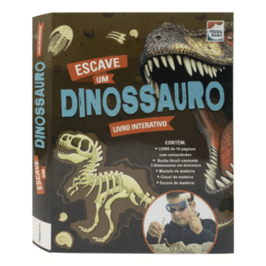 Livro Interativo Escave Um Dinossauro