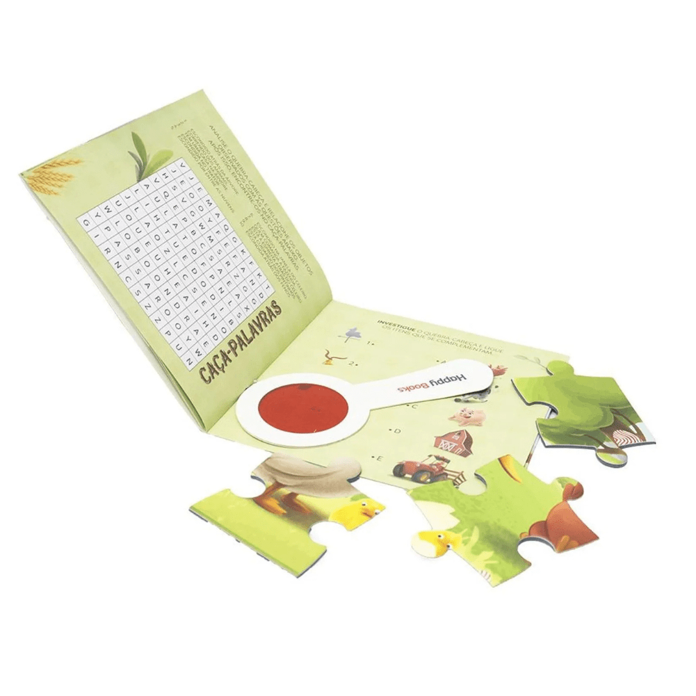 Quebra Cabeça Detetive Procure e Ache Fazenda - Imagem 4