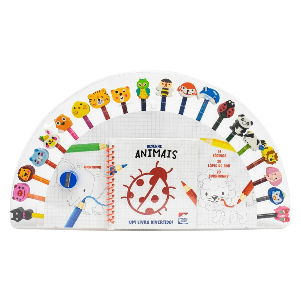 Um Livro Divertido Desenhe Seus Amigos Animais