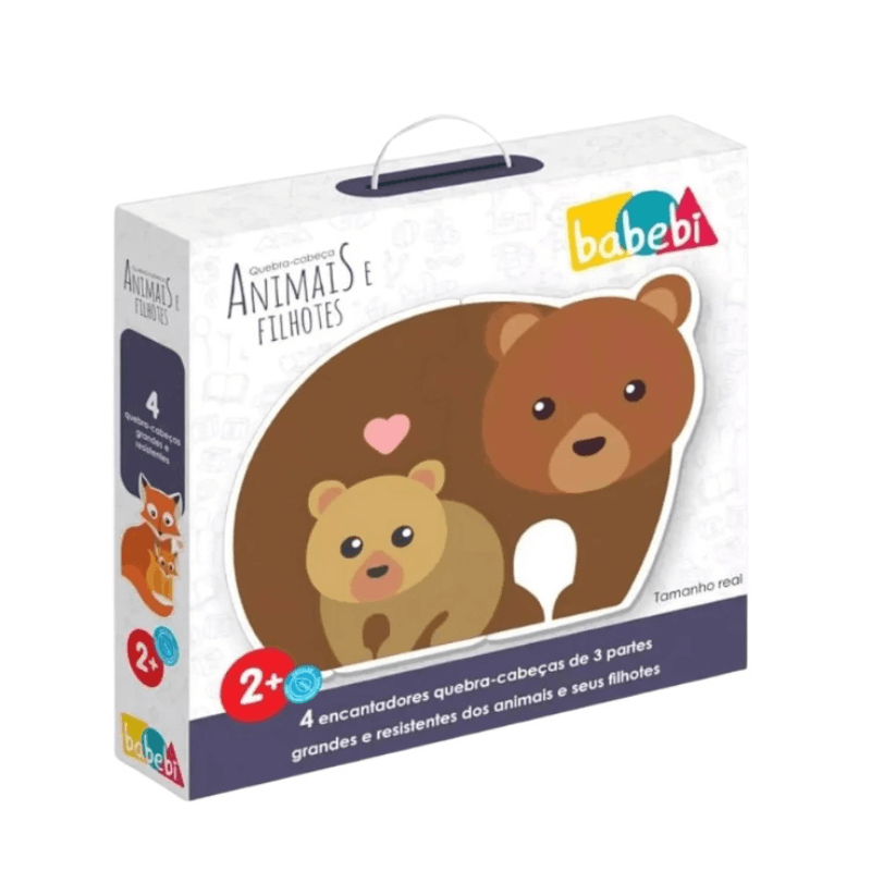 Quebra-Cabeça Animais e Filhote