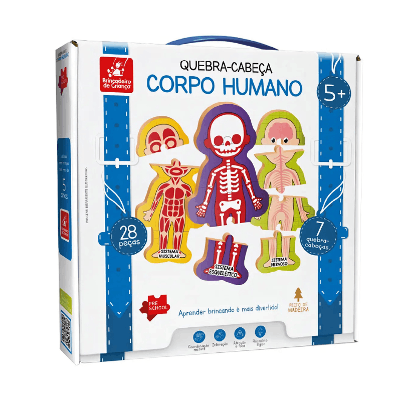 Quebra-cabeça Corpo Humano