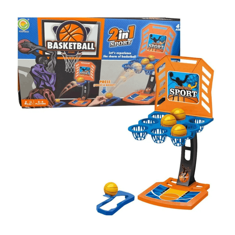 Jogo de Basquete 2 em 1