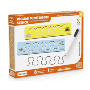 Stencil Réguas Montessori