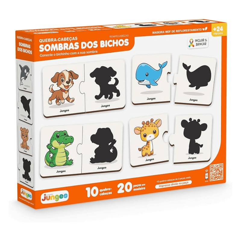 Quebra-Cabeça Sombra dos Bichos
