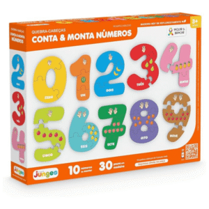 Quebra-Cabeça Conta e Monta Números